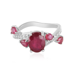 Madagascar Ruby Silver Ring