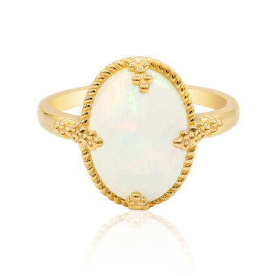 9K Welo Opal Gold Ring (Adela Gold)