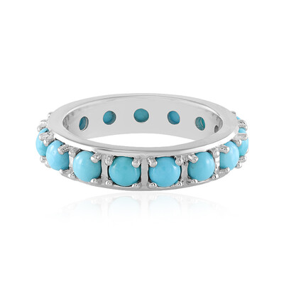 Sleeping Beauty Turquoise Silver Ring