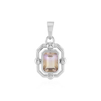 Ametrine Silver Pendant