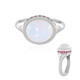 Welo Opal Silver Ring