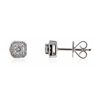 14K I1 (H) Diamond Gold Earrings (CIRARI)