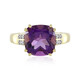 Moroccan Amethyst Silver Ring