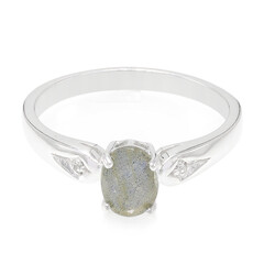 Labradorite Silver Ring