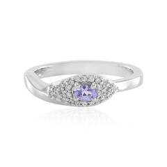 Tanzanite Silver Ring