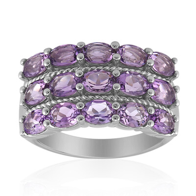 Amethyst Silver Ring