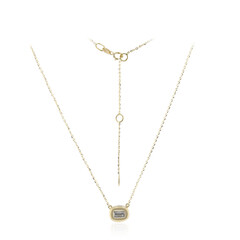 18K IF (D) Diamond Gold Necklace