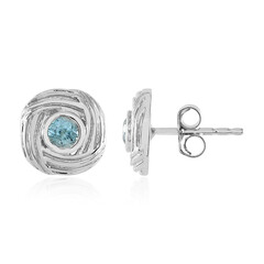 Ratanakiri Zircon Silver Earrings (SAELOCANA)