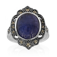 Tanzanite Silver Ring (Annette classic)