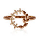 9K SI1 Argyle Rose De France Diamond Gold Ring (Annette)