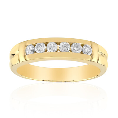 9K SI1 (G) Diamond Gold Ring (Annette)