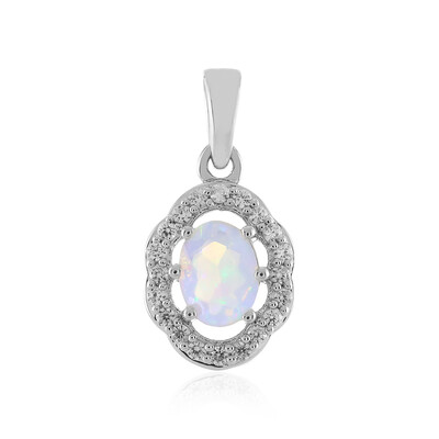 Welo Opal Silver Pendant