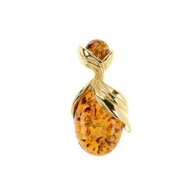 Baltic Amber Silver Pendant (dagen)