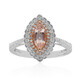 14K AAA Morganite Gold Ring (CIRARI)