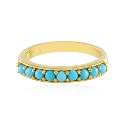 Sleeping Beauty Turquoise Silver Ring