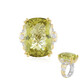 Ouro Verde Quartz Silver Ring (Gems en Vogue)