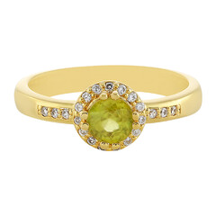 Sphene Silver Ring