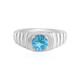 Swiss Blue Topaz Silver Ring