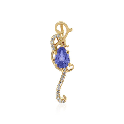 Tanzanite Silver Pendant