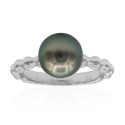 Tahitian Pearl Silver Ring (TPC)