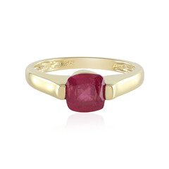 Madagascar Ruby Silver Ring