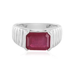 Madagascar Ruby Silver Ring