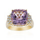 Bolivian Amethyst Silver Ring