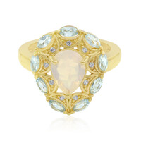 Welo Opal Silver Ring