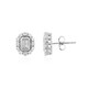 Zircon Silver Earrings