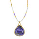 Charoite Silver Necklace (dagen)