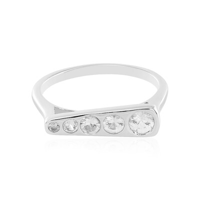 Zircon Silver Ring