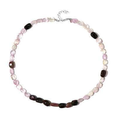 Brazilian Kunzite Silver Necklace