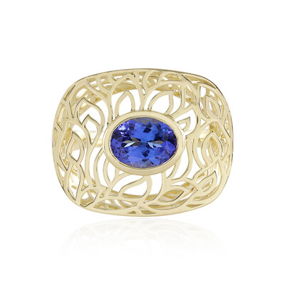 9K AAA Tanzanite Gold Ring (Ornaments by de Melo)