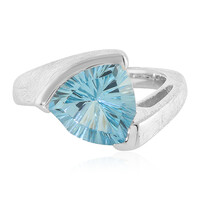 Sky Blue Topaz Silver Ring