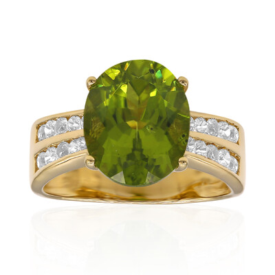 Peridot Silver Ring