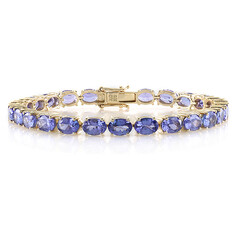 9K Tanzanite Gold Bracelet