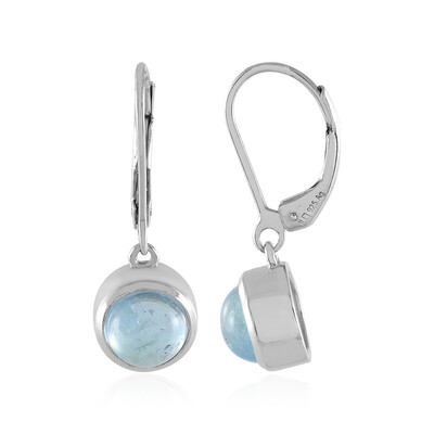 Ofiki Aquamarine Silver Earrings