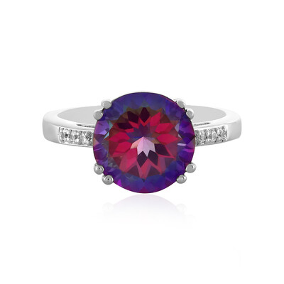 Purple Mystic Topaz Silver Ring