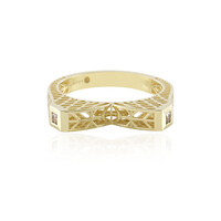 9K I2 Champagne Diamond Gold Ring (Ornaments by de Melo)