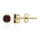 Malaya Garnet Silver Earrings