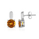 Madeira Citrine Silver Earrings