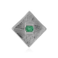 Ethiopian Emerald Silver Pendant