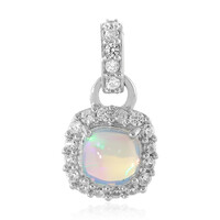 Welo Opal Silver Pendant