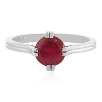 Madagascar Ruby Silver Ring