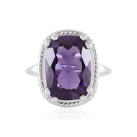 Moroccan Amethyst Silver Ring