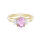 Kunzite Silver Ring