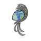 Azurite Silver Pendant (Annette classic)