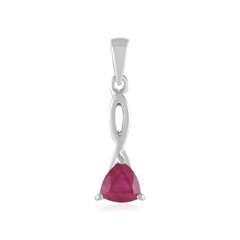 Madagascar Ruby Silver Pendant