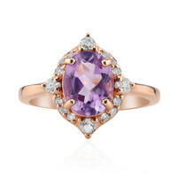 Amethyst Silver Ring