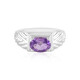 Uruguayan Amethyst Silver Ring